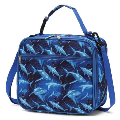 Dinosaur & Spaceship | Large Insulated Lunch Bags for Kids