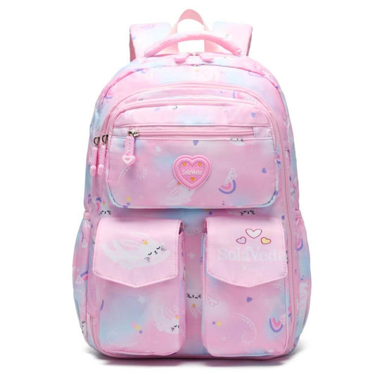 School Bags for Girls & Kids Backpack - Cute Rabbit