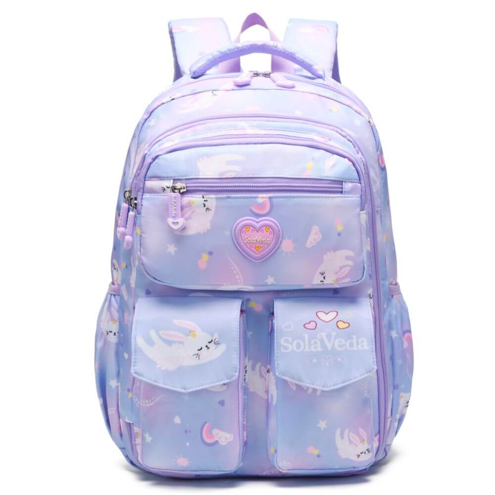 School Bags for Girls & Kids Backpack - Cute Rabbit