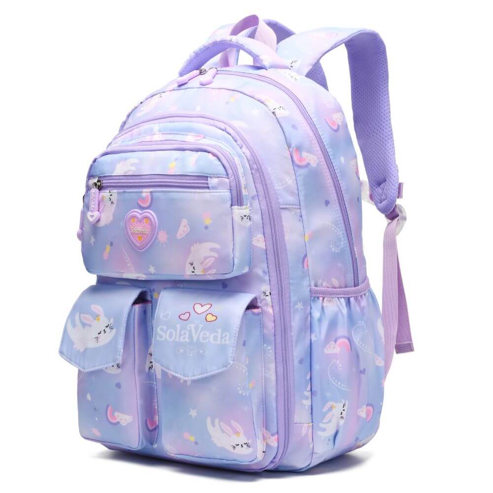 School Bags for Girls & Kids Backpack - Cute Rabbit