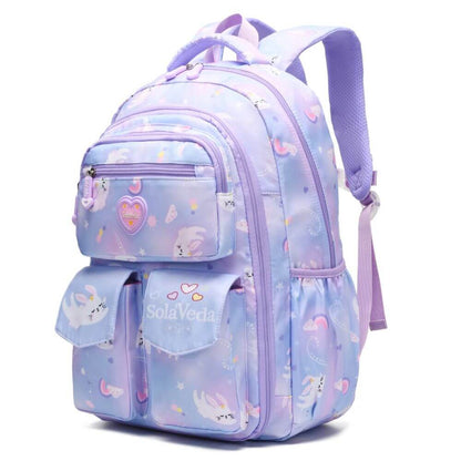 School Bags for Girls & Kids Backpack - Cute Rabbit