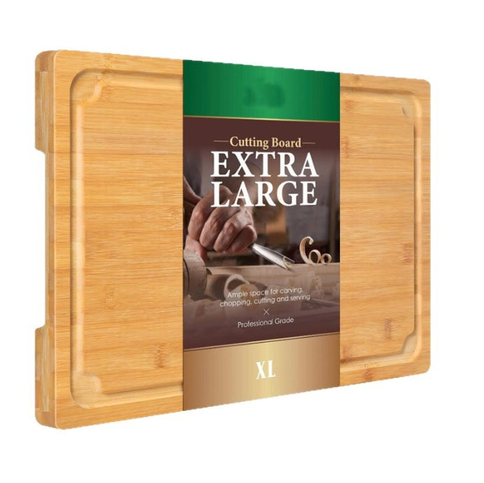 Bamboo Cutting Boards for Kitchen with Juice Groove