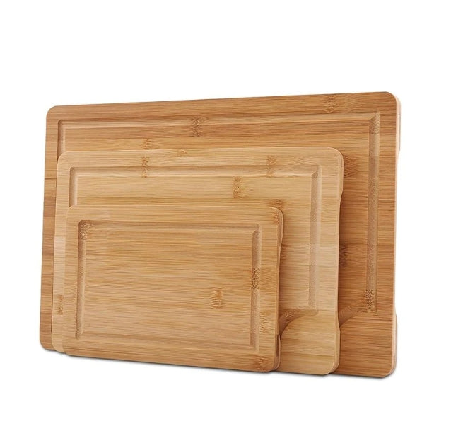 Bamboo Cutting Board (Set of 3)
