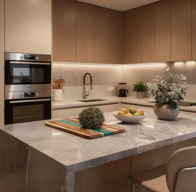 Wood Resin Cutting Board for Kitchen