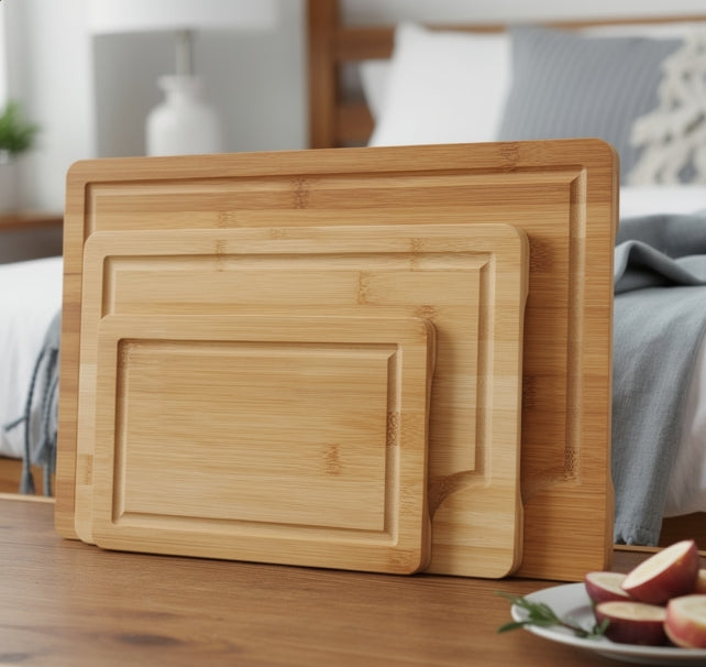 Bamboo Cutting Board (Set of 3)