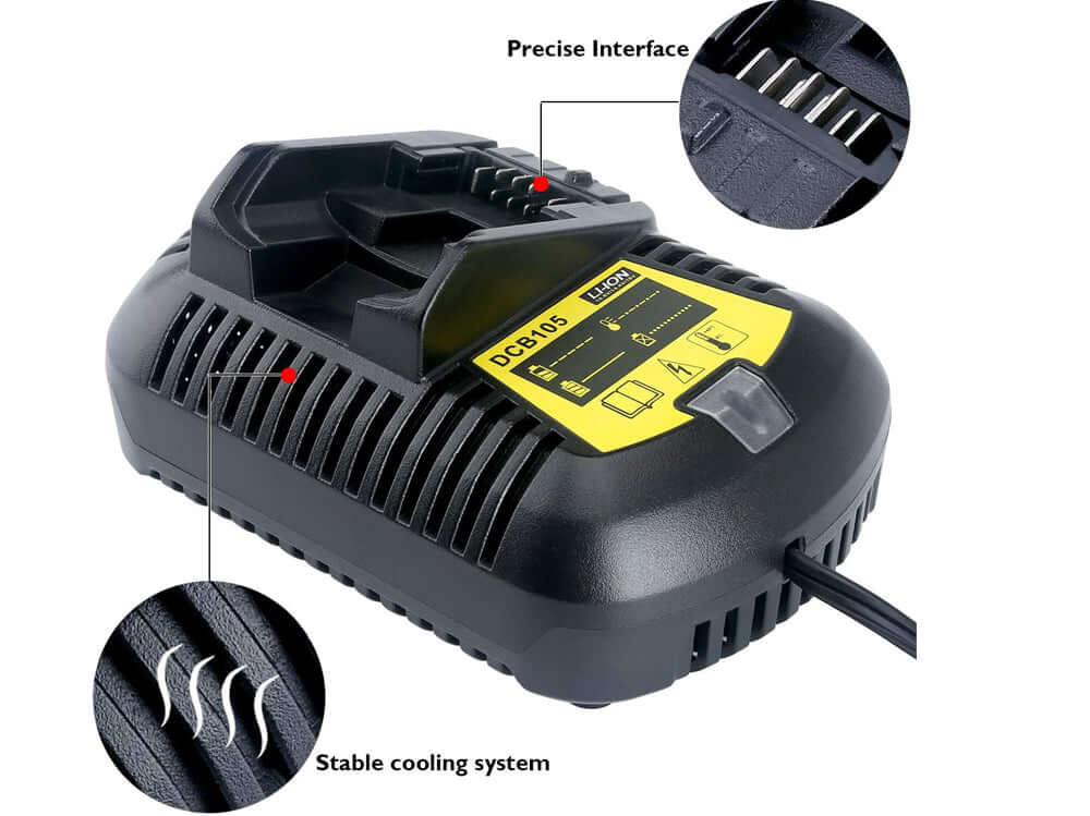 Battery Charger Dewalt Dcb105 12V - 20V Replacement - The Shopsite