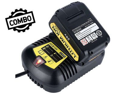 Dewalt battery charger DCB105 Battery 5000 mAh Replacement - The Shopsite