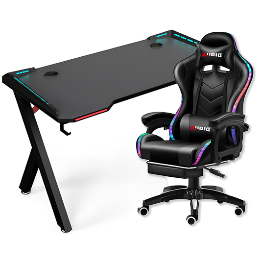 RGB LED gaming chair
