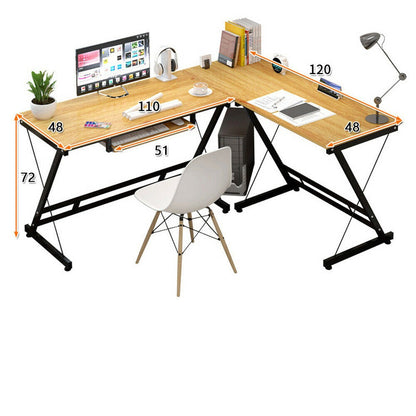 Gaming Computer Desk with Keyboard Tray