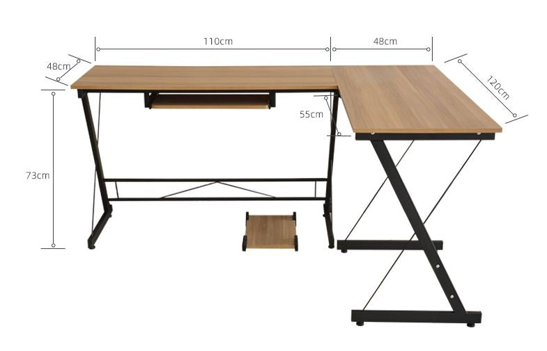 Modern home office desk