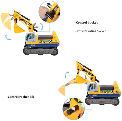 easy control digger toy