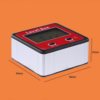 Inclinometer with magnetic base