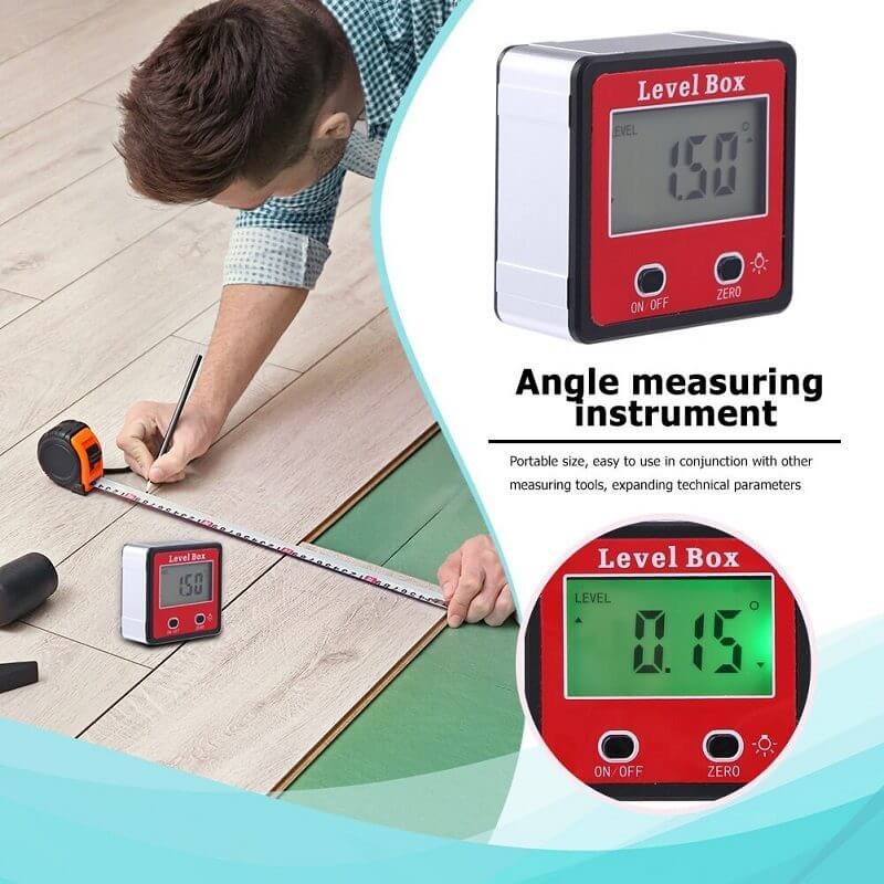 Compact portable angle finder