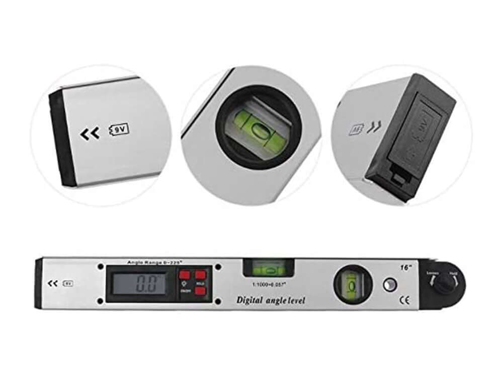 Digital inclinometer device