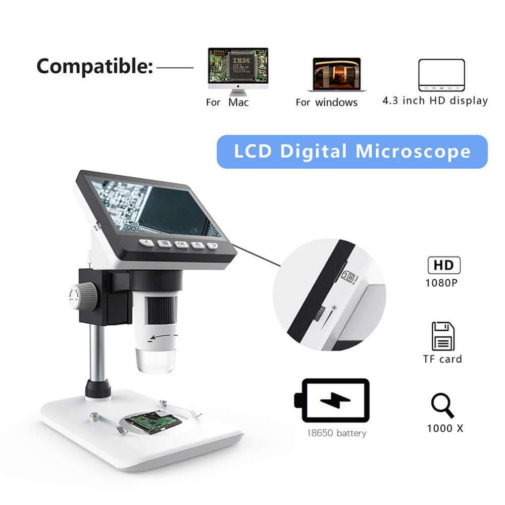 Microscope with USB interface