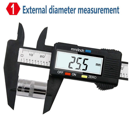 Digital Caliper, Adoric 0-6" Calipers Measuring Tool - The Shopsite