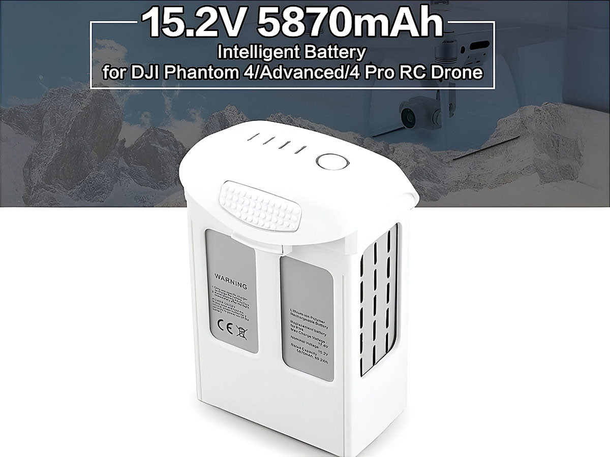 Replacement Battery for DJI Phantom 4 Pro 5870mAh Intelligent Flight