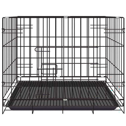 Collapsible pet cage crate