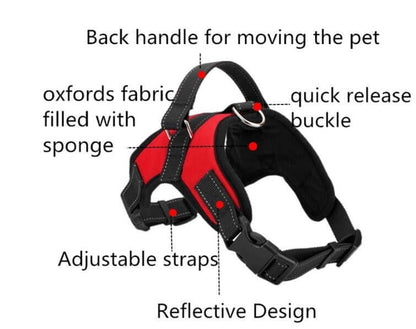 Dog Harness Adjustable Pet Puppy Dog Vest Harness - The Shopsite