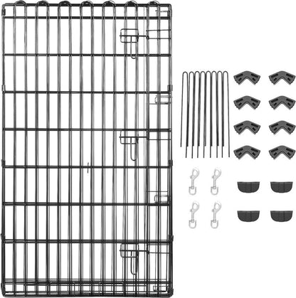 dog playpen with ground anchors