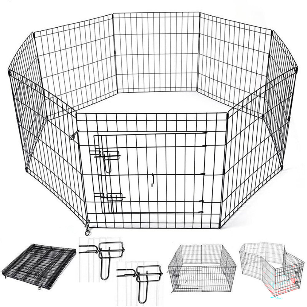 76cm dog pen metal panels