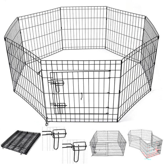 76cm dog pen metal panels