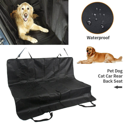 Hammock style dog seat cover