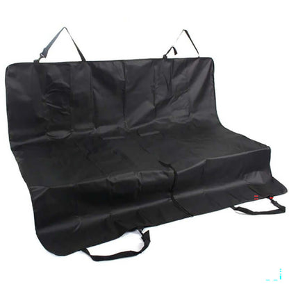 Pet car seat cover in black