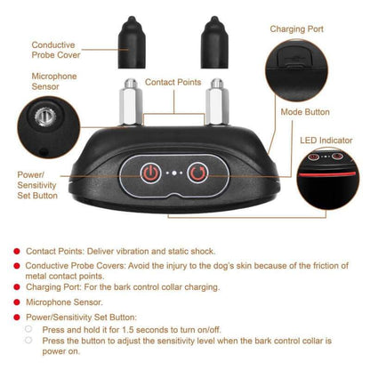 Electric Dog Barking Collar - The Shopsite