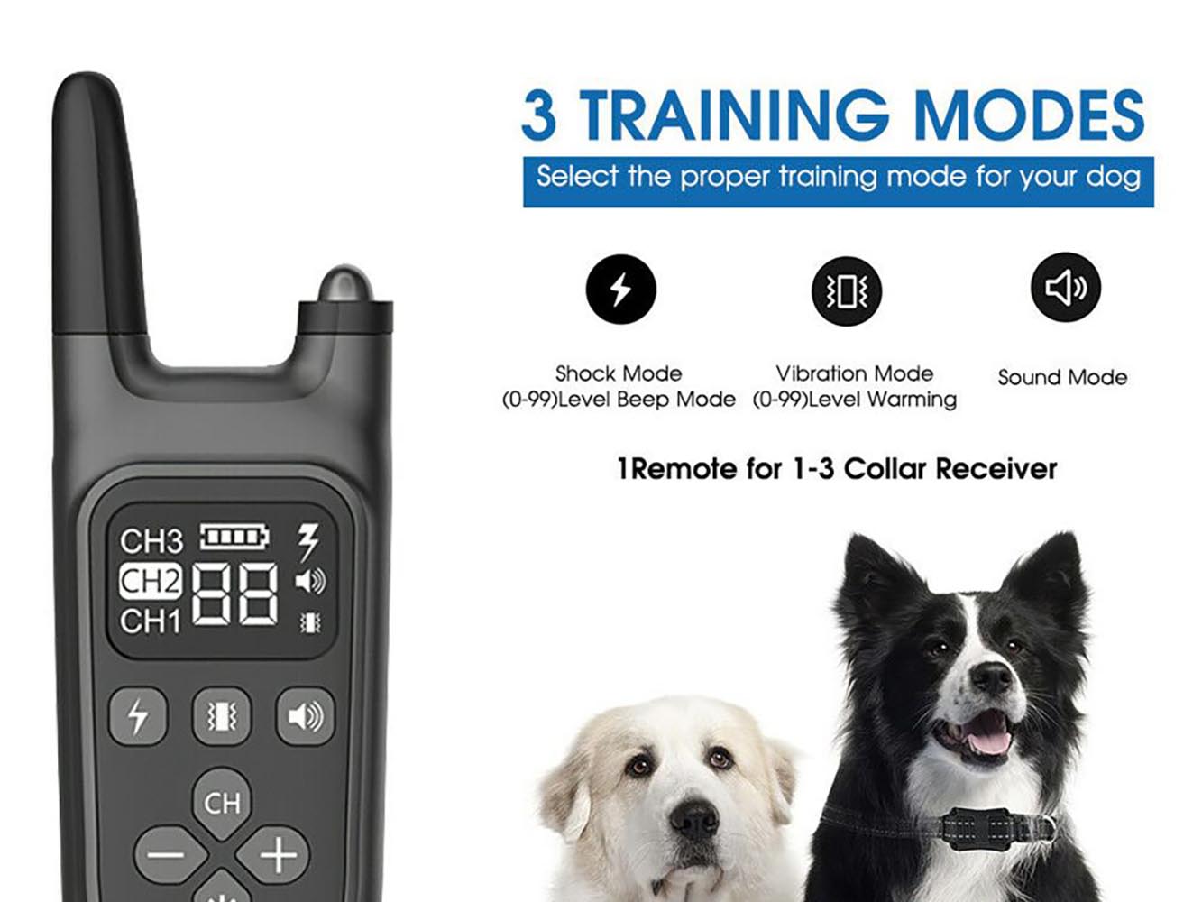 Rechargeable Dog Training Collar