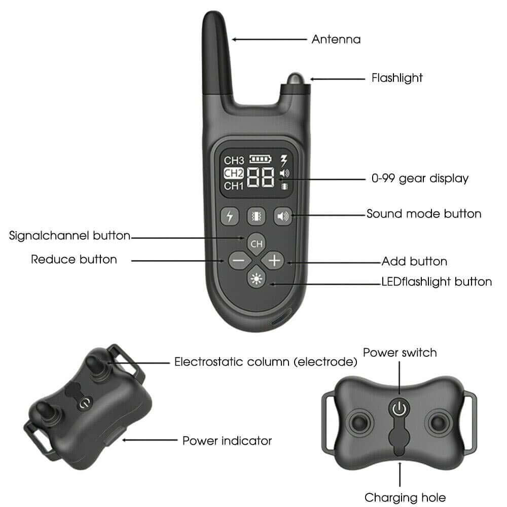 Dog Training Collar 800M - The Shopsite