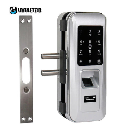 keyless glass door lock