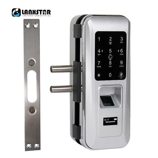 keyless glass door lock