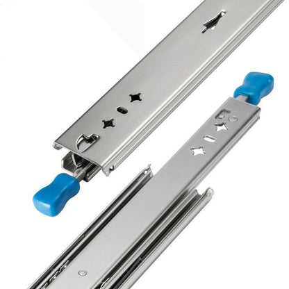 silver drawer slide rail