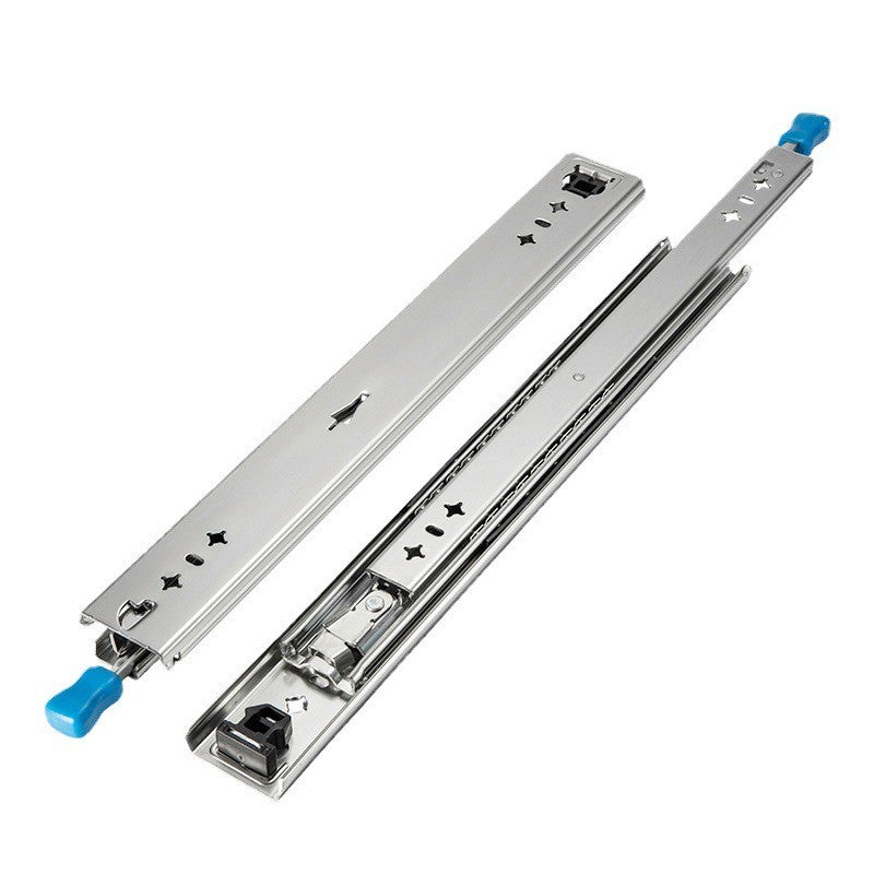 drawer slide with lock