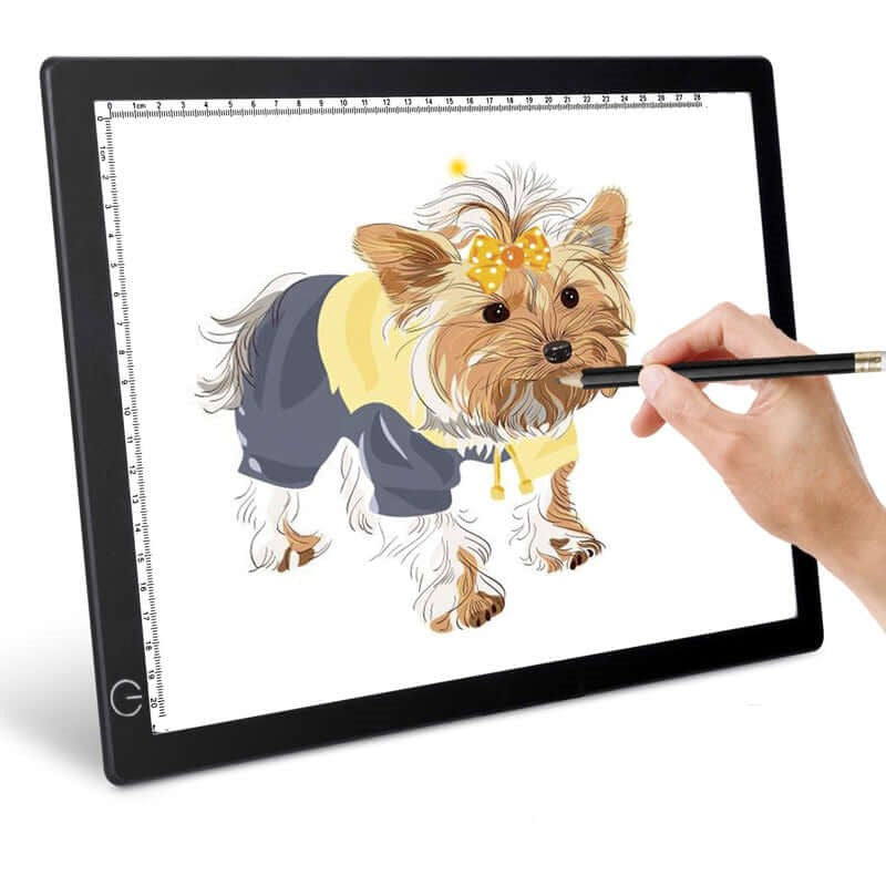 Ultra-Thin Usb A4 Led Light Copyboard Light Box Tracing Drawing Board Pad - The Shopsite