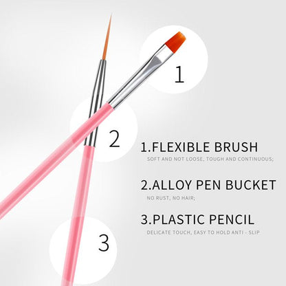 Electric Nail Drill Kit – USB Manicure Pedicure Set with Polishing Heads & Decorations