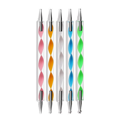 Electric Nail Drill Kit – USB Manicure Pedicure Set with Polishing Heads & Decorations