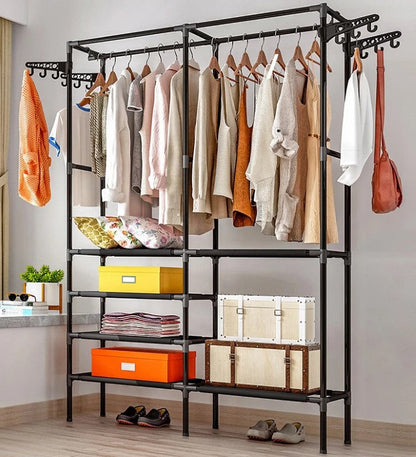 Sturdy metal garment rack