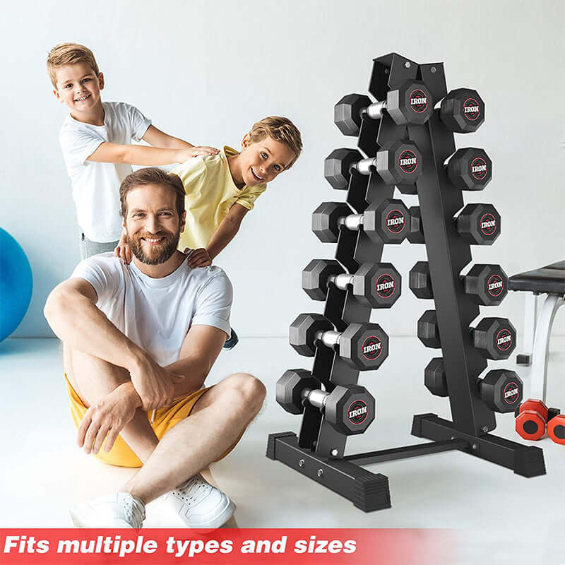 6-Tier Dumbbell Rack Stand - The Shopsite