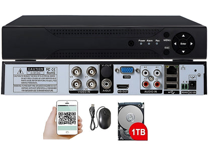 DVR recorder CCTV 4 Channel