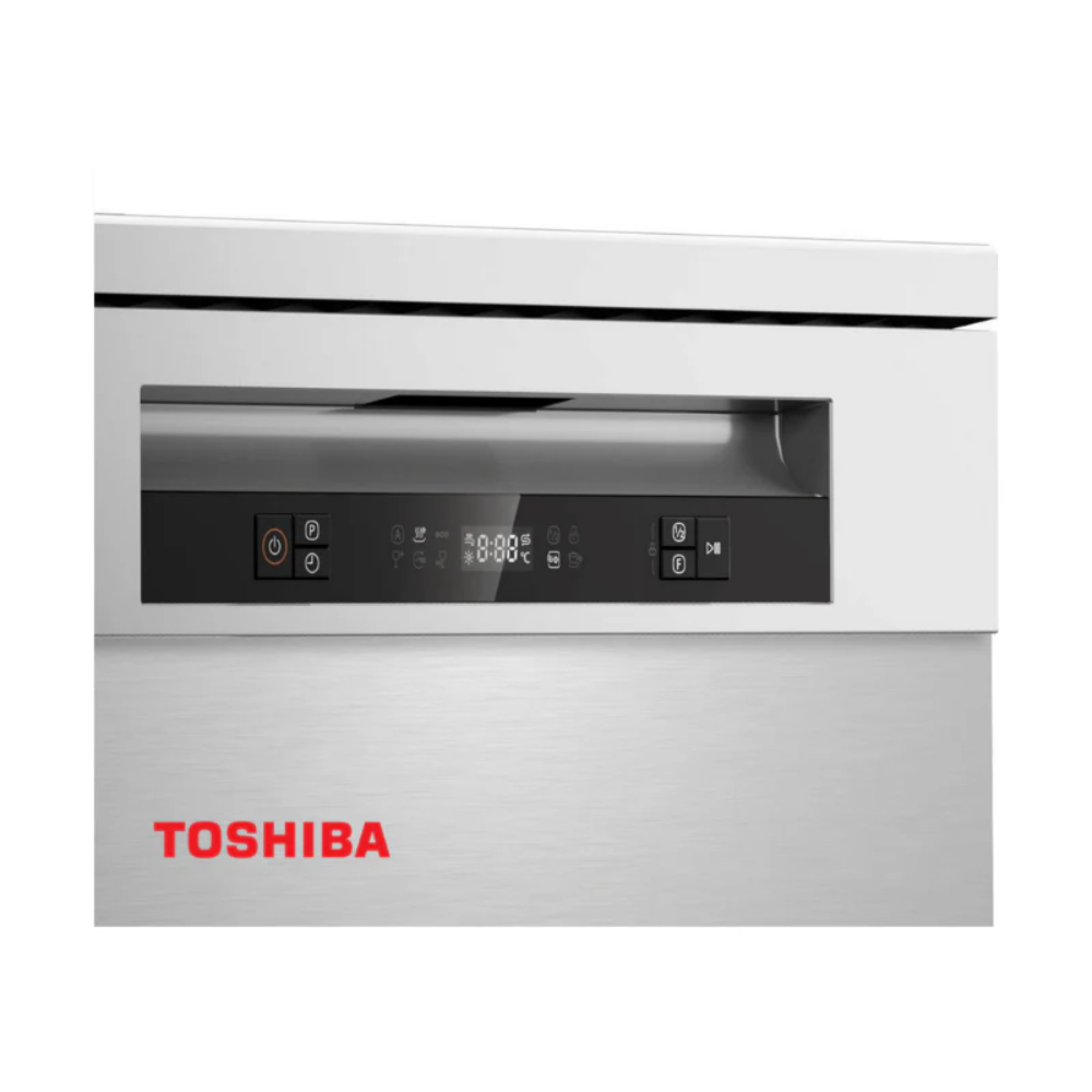 Toshiba 14 Place Settings Freestanding Dishwasher with 3-year Warranty