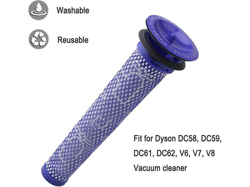 Dyson cordless vacuum filters