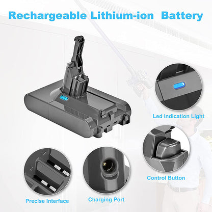 Dyson V8 Battery 4AH Replacement