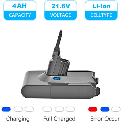 Replacement Battery for all Dyson V8 SV10 vacuum cleaners 4000mAh - The Shopsite