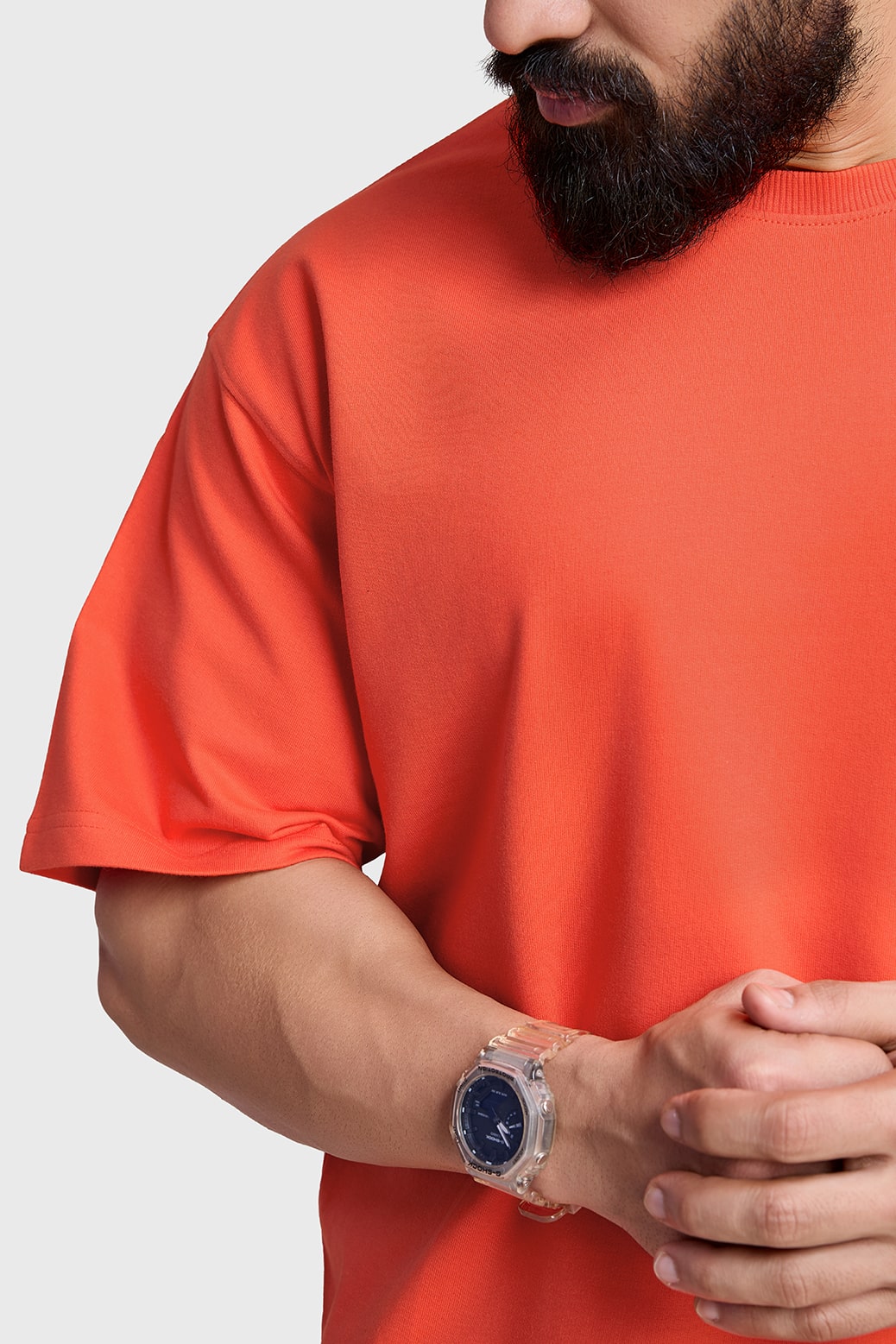 Dapper Oversized T-shirt Orange