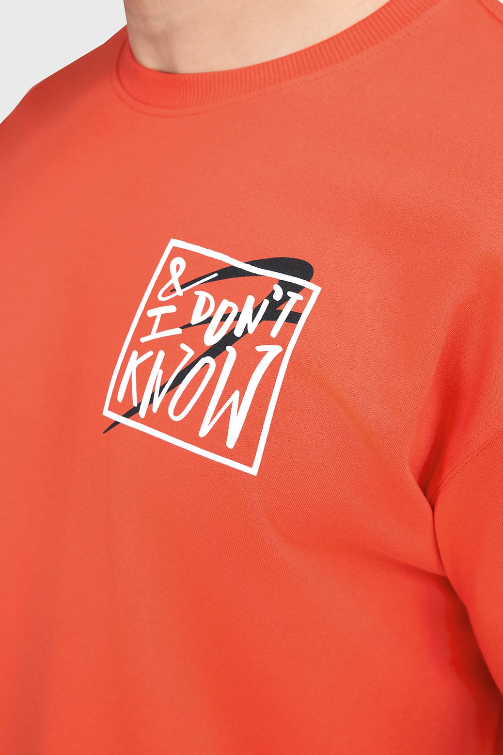 Dapper Oversized T-shirt Orange