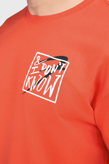 Dapper Oversized T-shirt Orange