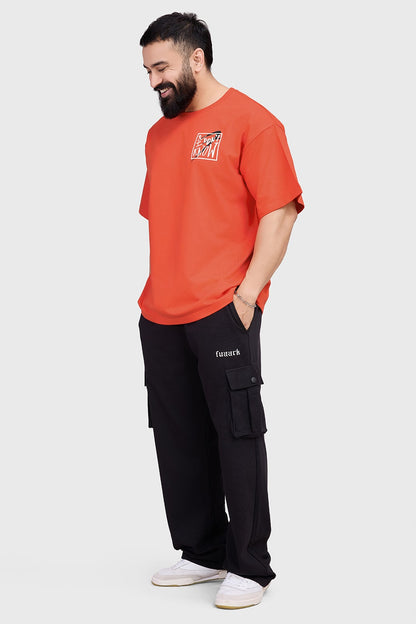 Dapper Oversized T-shirt Orange
