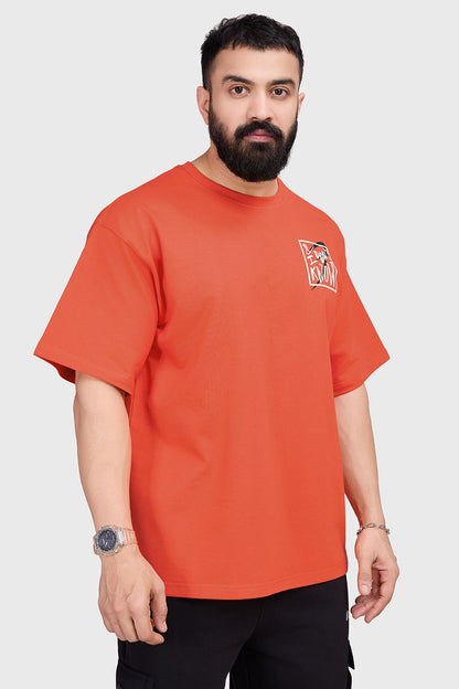 Dapper Oversized T-shirt Orange